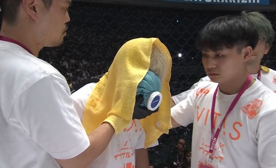 Bellator vs Rizin 2 Kyoji Horiguchi vs Makoto Shinryu zakończenie