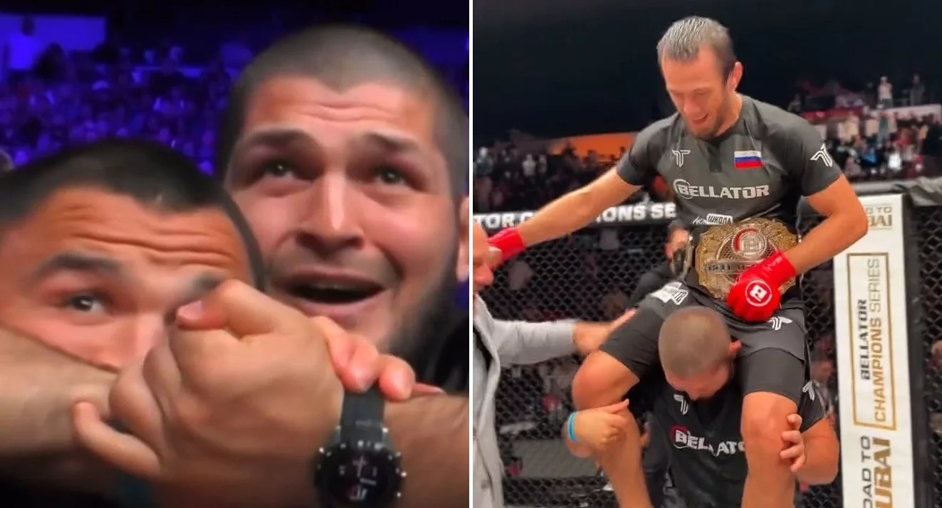 usman defends belt khabib nurmagomedov reacts video